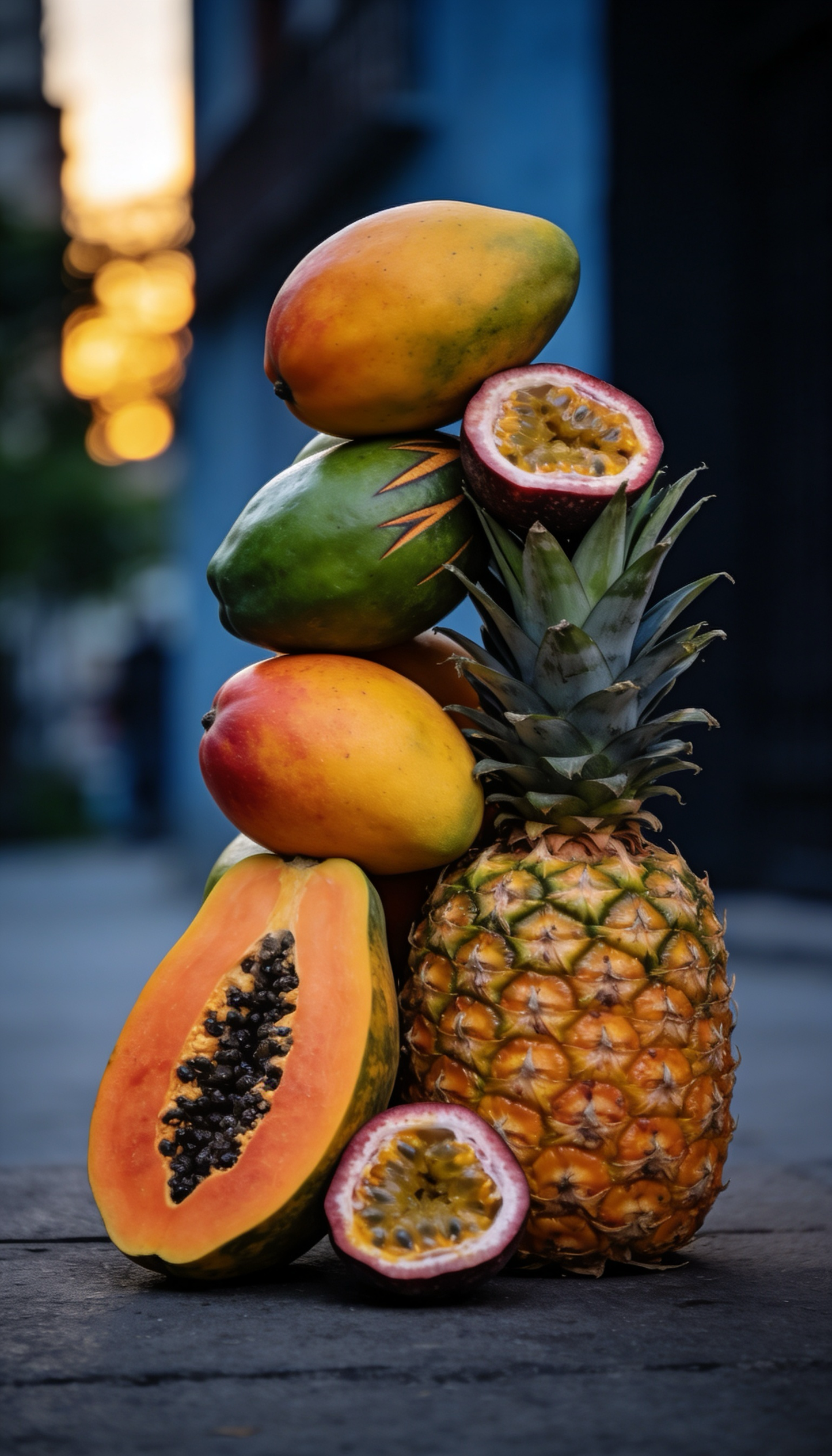 Tour de fruits exotiques en ville #7