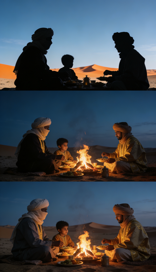 Une famille dans le désert #12